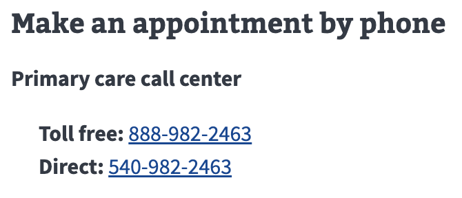 Example of this component used incorrectly for phone numbers instead of addresses and by directly overriding styles to remove the blue border.